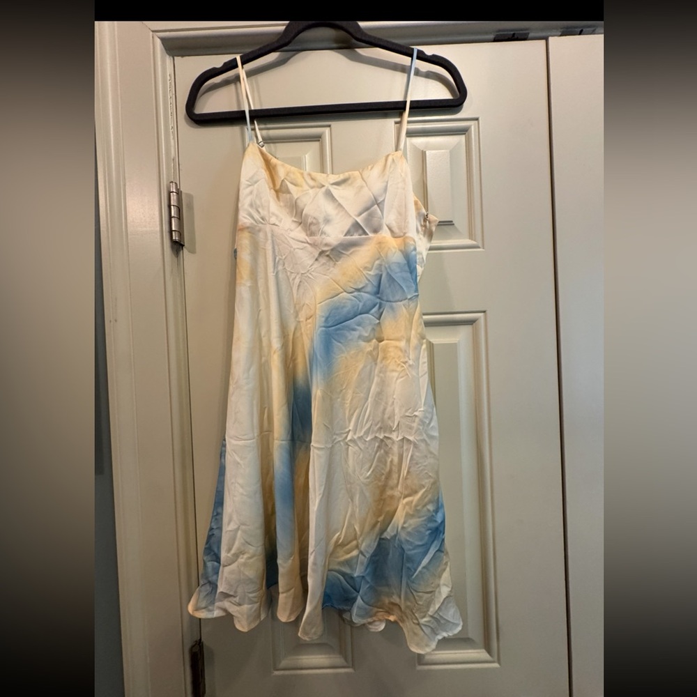 NWT Zara Tie-Dye Spaghetti Strap Dress
